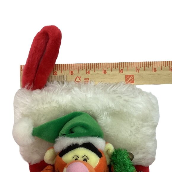 Vintage Disney Winnie The‎ Pooh 3D Plush Tigger Christmas Stocking - Picture 4 of 7